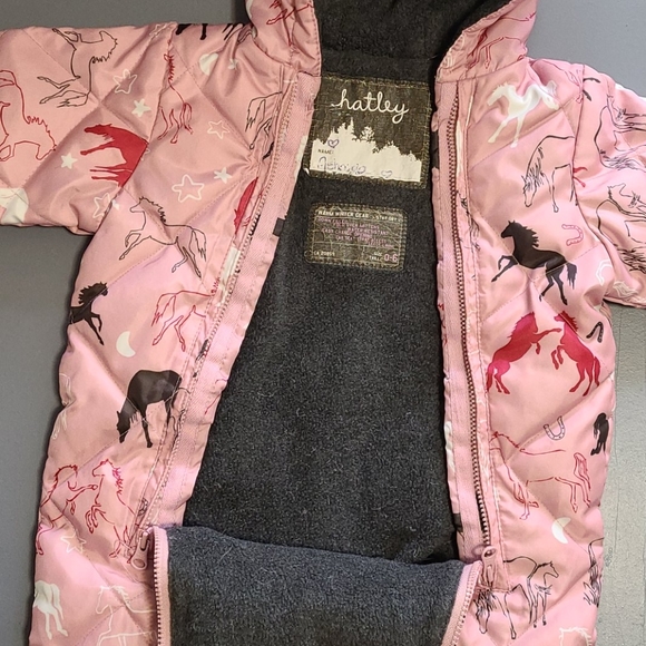 Hatley Down Filled Baby Snowsuit Horse Pattern - Picture 4 of 10